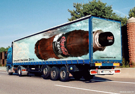 реклама диетической Coca-Cola